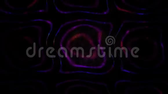 深色紫色波浪形轮廓用于在Trance协奏曲上展示4K无缝环形运动背景动画视频的预览图