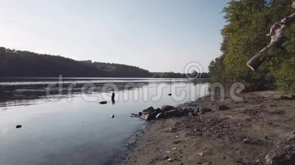 在乌克兰扎波罗热的第聂伯河视频的预览图