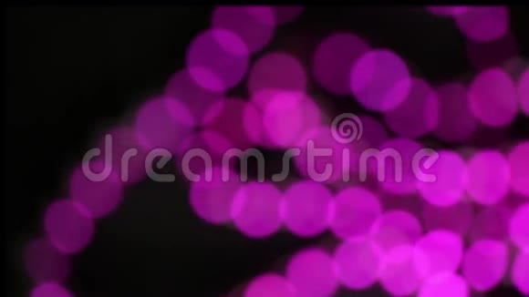 节日模糊的紫色背景视频的预览图