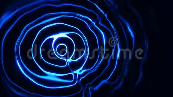 空间中的抽象能量隧道外层空间能量力场隧道视频的预览图