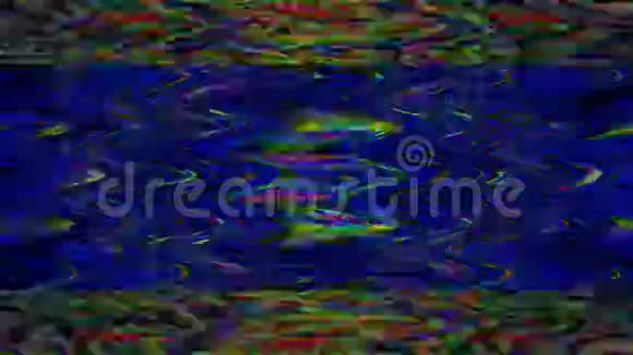 抽象复古汽波时尚彩虹背景旧的磁带汇编视频的预览图