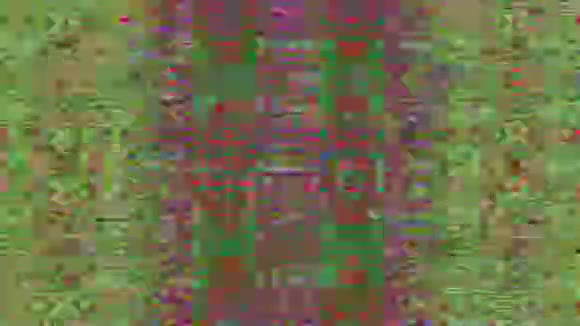 五彩几何网朋克时尚闪闪发光的背景计算机数据仿制品损坏视频的预览图
