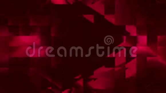 红色像素移动镜头背景视频的预览图