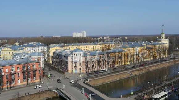 圣彼得堡在春天的时间流逝视频的预览图