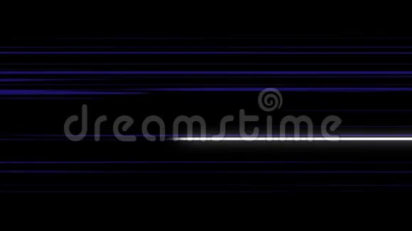 能量蓝线的抽象动画视频的预览图