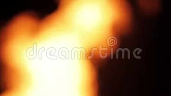 火离焦镜橙色bokeh视频的预览图