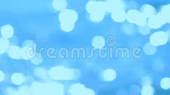 抽象背景蓝色美丽的背景白色圆形高光视频的预览图