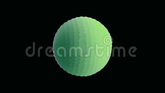 碰撞球体成圆动画从分散的一组圆中提取的折叠球体的抽象动画视频的预览图