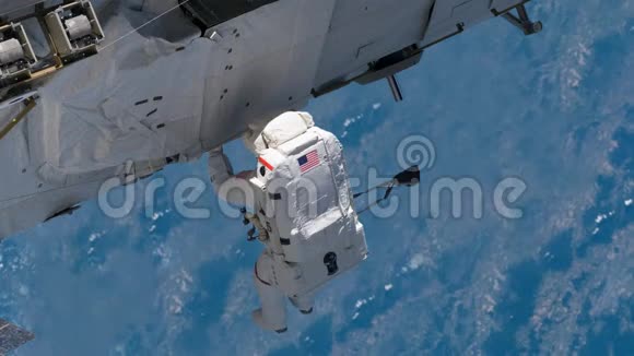 4KNASA电影摄影收藏太空行走与EVA视频的预览图