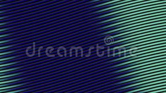 蓝色弯曲数字线的无缝环形抽象背景视频的预览图