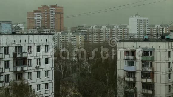 公寓楼的景观视频的预览图