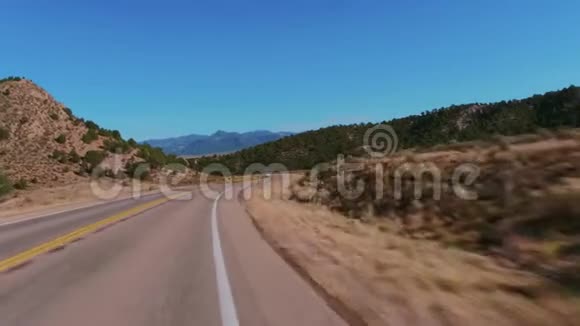犹他州布莱斯峡谷国家公园路视频的预览图