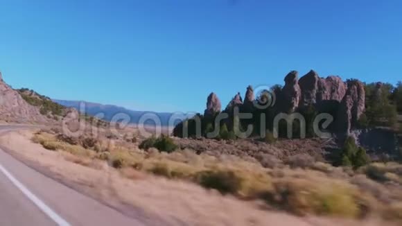 犹他州布莱斯峡谷国家公园路视频的预览图