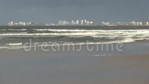 从澳大利亚黄金海岸棕榈滩的酷兰加塔景观视频的预览图