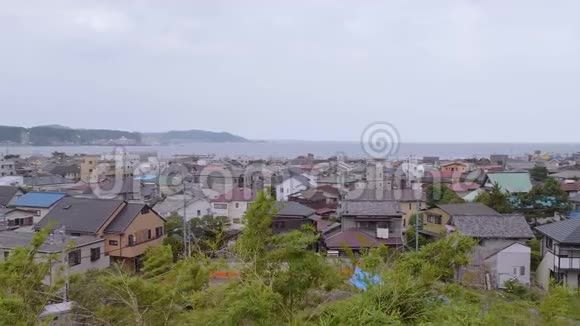 日本镰仓市全景视频的预览图