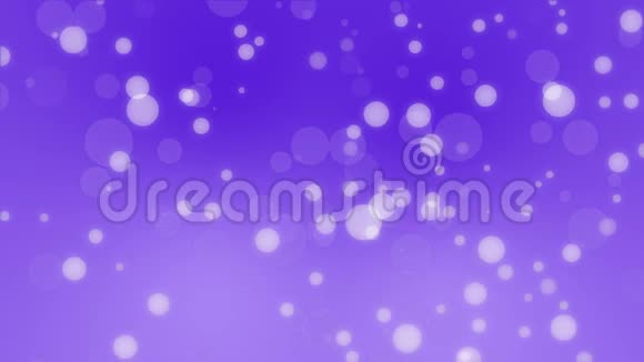 紫色动画泡泡背景视频的预览图