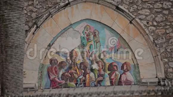意大利明图诺市一个小教堂视频的预览图