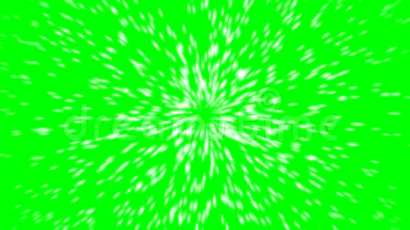 绿色屏幕背景下的魔术明星发射视频的预览图