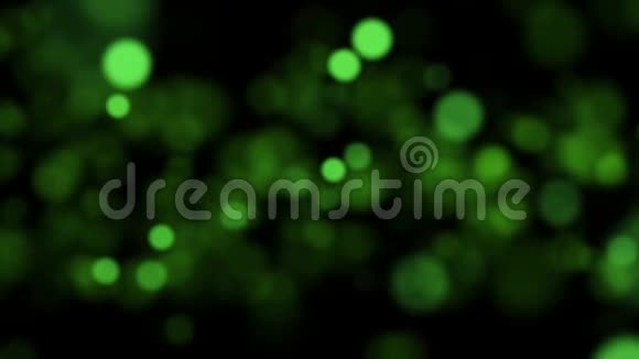 移动的绿色闪光灯视频的预览图