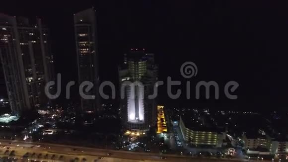 城市夜航影像3视频的预览图