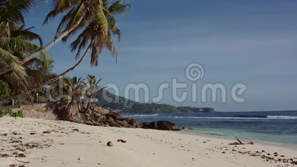 塞舌尔的天堂海滩视频的预览图