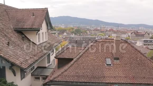 苏黎世城市景观全景视频的预览图