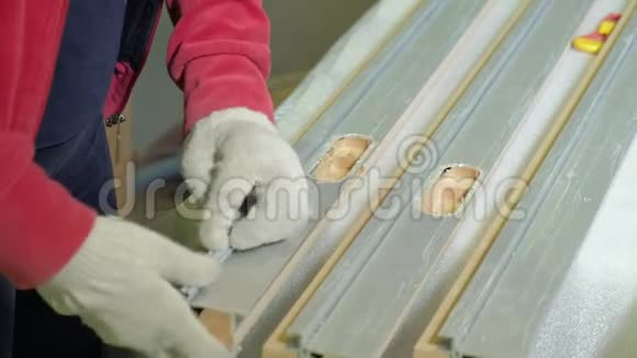 包装木门用于运输木门的制造工艺木门的生产视频的预览图