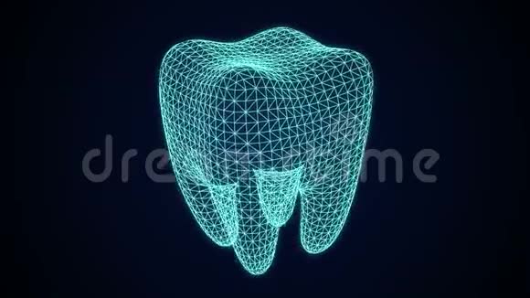 牙科X射线动画视频的预览图