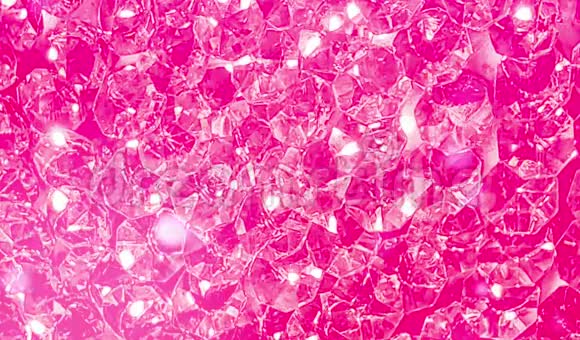 闪闪发光的粉红色钻石闪闪发光的莱茵石视频的预览图
