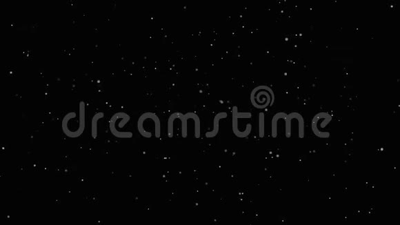 星系中的白色火花抽象背景视频的预览图