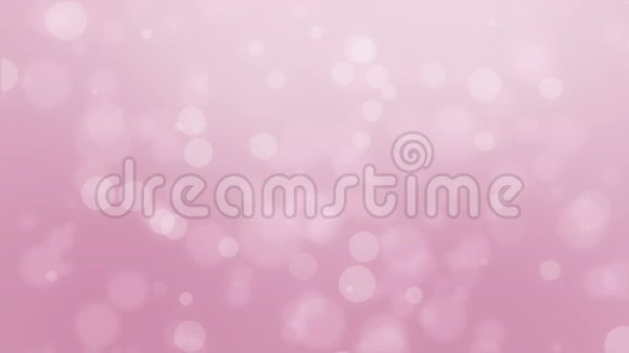 梦幻般的淡粉色背景视频的预览图