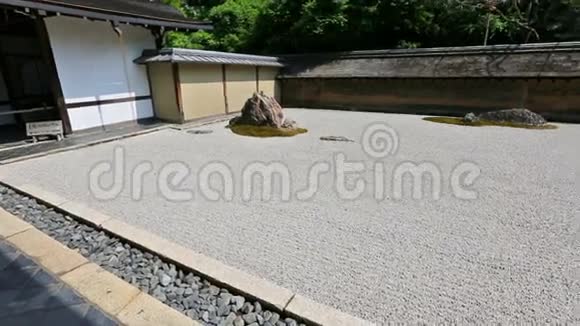 日本京都日井寺禅岩花园视频的预览图