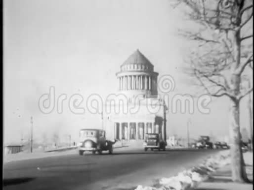 格兰茨墓纽约市1930年代视频的预览图