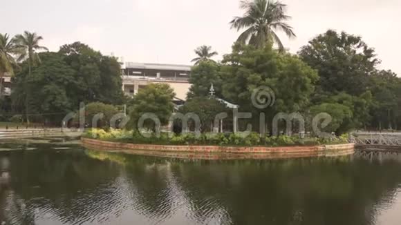 公共花园景观海德拉巴泰兰加纳印度视频的预览图
