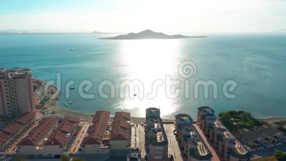 空中观景公寓和酒店景观拉曼加西班牙视频的预览图