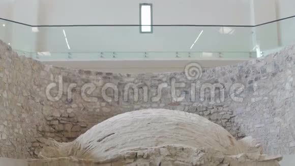 四烈士古墓鸟瞰位于小西娅现代罗马尼亚视频的预览图