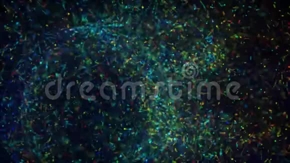 太空星系粒子视频的预览图
