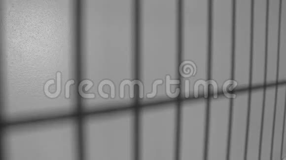 监狱中的剪影和阴影5分之4BW版视频的预览图