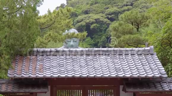 镰仓大佛著名寺庙入口视频的预览图