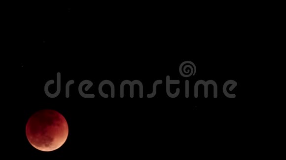 月食黑天大红月310118月食2018月亮变成红色从视频的预览图