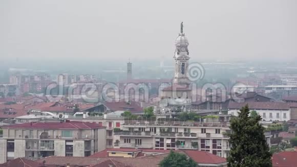 贝尔加莫意大利2017年6月11日贝加莫市是仅次于米兰的伦巴第市视频的预览图