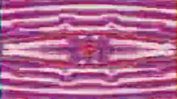 抽象的几何科幻优雅的彩虹背景循环录像视频的预览图