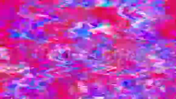 催眠小故障模仿耀斑全息背景循环录像视频的预览图