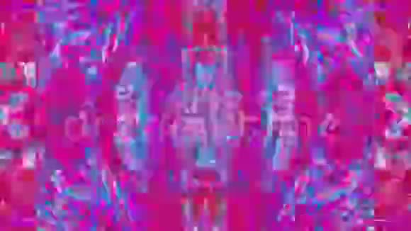 抽象霓虹未来主义潮流的彩虹背景用于创造性使用的过渡视频的预览图