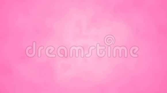 可爱的粉红色星云动画暗粉色渐变多云的天空视频的预览图
