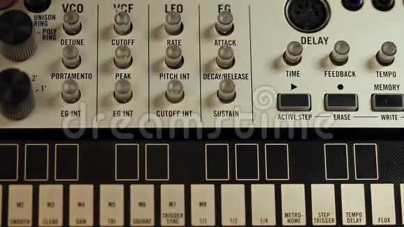 模拟MIDI声音均衡控制器开关视频的预览图
