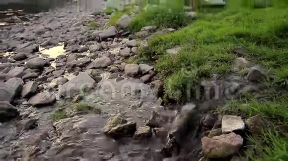 流向大河的水流视频的预览图