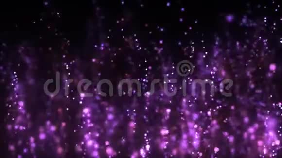 紫色粒子烟雾视频的预览图