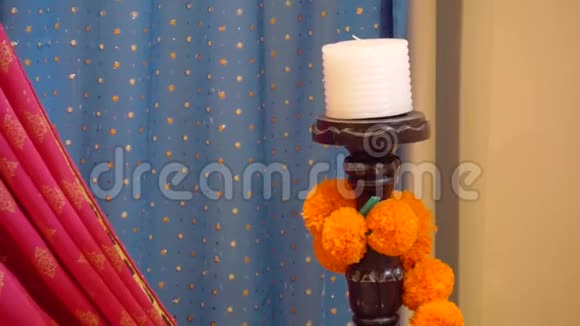 印度婚礼的道具和配件视频的预览图