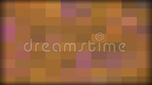 彩色长方形数字抽象背景黄色粉红色橙色等自然颜色背景艺术品视频的预览图